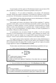 Contribution à la valorisation du grenadier