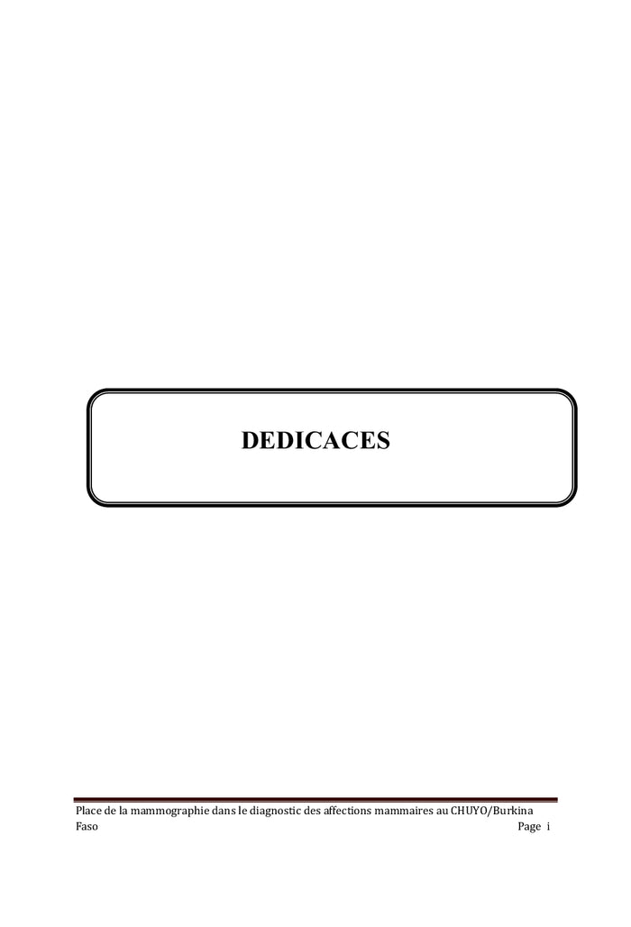 Mammographie et difficultés diagnostiques des affections mammaires