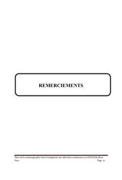 Mammographie et difficultés diagnostiques des affections mammaires