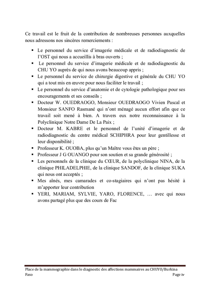 Mammographie et difficultés diagnostiques des affections mammaires
