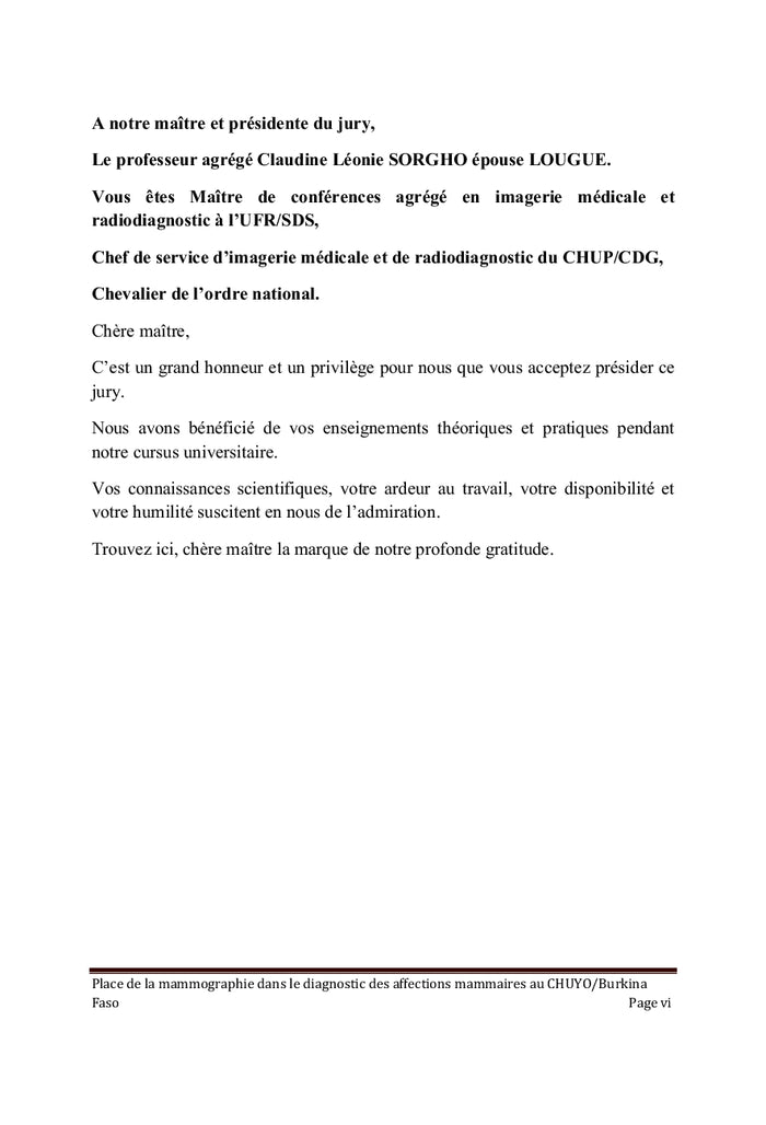 Mammographie et difficultés diagnostiques des affections mammaires
