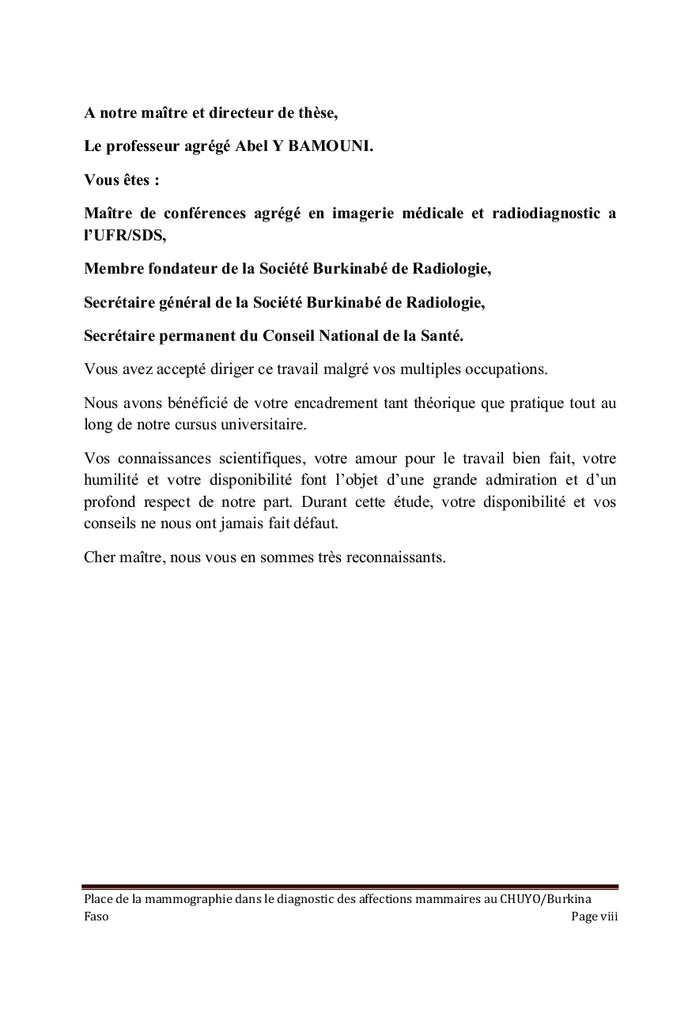 Mammographie et difficultés diagnostiques des affections mammaires