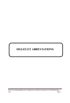 Mammographie et difficultés diagnostiques des affections mammaires