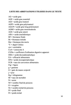 Essai des différentes proportions de protéines