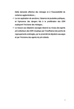 La gestion des déchets solides ménagers (DSM) à Ngaliema