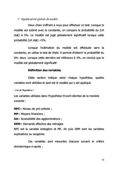 La gestion des déchets solides ménagers (DSM) à Ngaliema