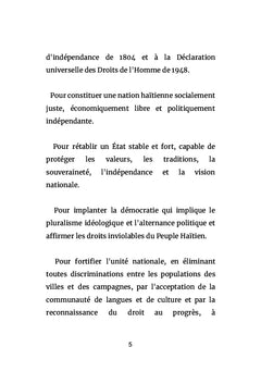 Constitution de la République d'Haïti