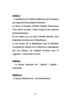 Constitution de la République d'Haïti