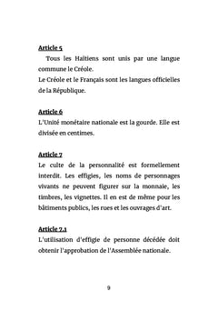 Constitution de la République d'Haïti