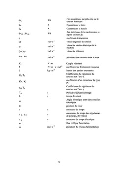 Estimation des paramètres et des états de la machine asynchrone en vue du diagnostic des défauts rot