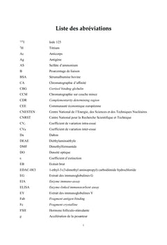 Kit enzymo-immunologique pour le dosage de la Progestérone