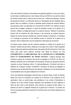 Gestion de la trésorerie