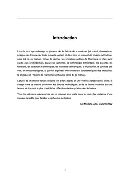 Manuel de l'harmonie tonale