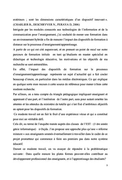 L'impact de l'usage des dispositifs numériques