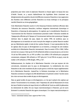 Développement Financier, Capital Humain et Croissance Economique