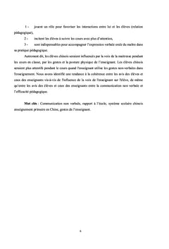 Expressions du corps dans les interactions entre élèves et enseignants