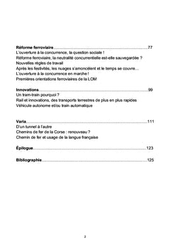 Chroniques ferroviaires