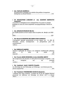 REVUE DE L'UNIVERSITÉ SIMON KIMBANGU DE KINSHASA Numéro 2