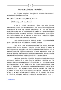 Microfinance et financement de Micro-entreprises en RD Congo 3e partie