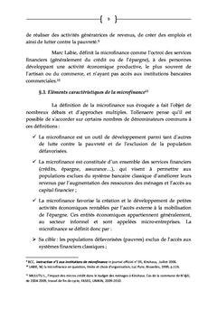 Microfinance et financement de Micro-entreprises en RD Congo 3e partie