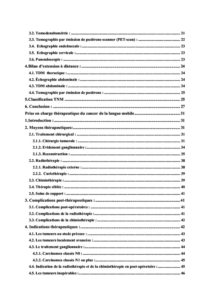 Le cancer de la langue mobile