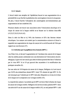 Le cancer de la langue mobile