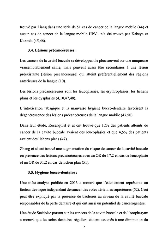 Le cancer de la langue mobile