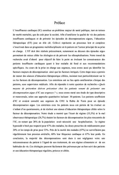 Education thérapeutique du patient insuffisant cardiaque aux urgences