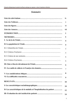 Education thérapeutique du patient insuffisant cardiaque aux urgences