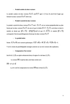 Cours et exercices corrigés de mécanique LMD1 et Classes prépa PCSI