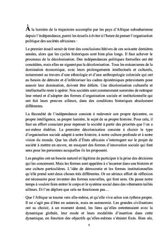 De l'incompatibilité de la démocratie en Afrique. 3e partie