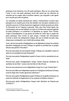 De l'incompatibilité de la démocratie en Afrique. 3e partie