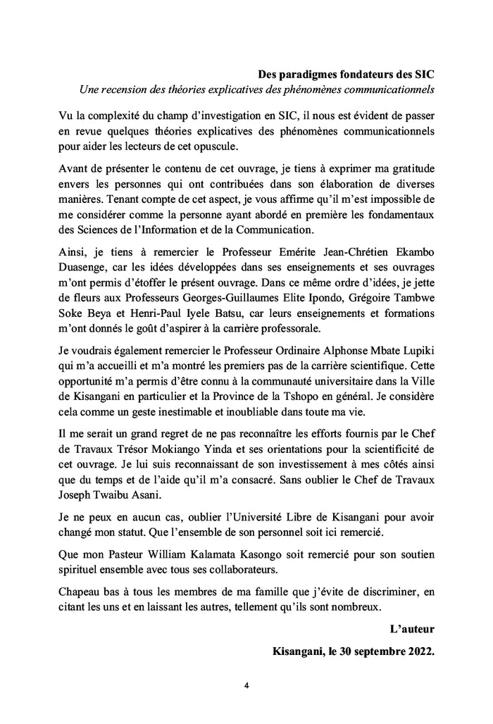 Des paradigmes fondateurs des SIC