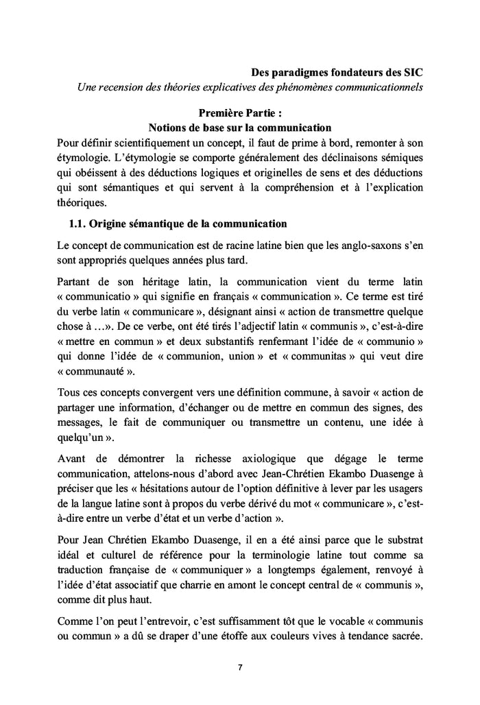 Des paradigmes fondateurs des SIC