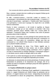 Des paradigmes fondateurs des SIC