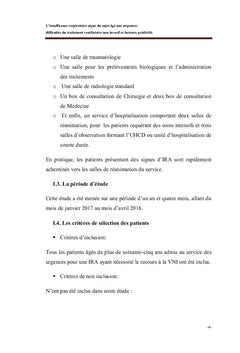 L'insuffisance respiratoire aiguë du sujet âgé aux urgences