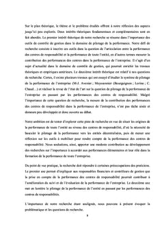Pilotage de la performance de l'entreprise