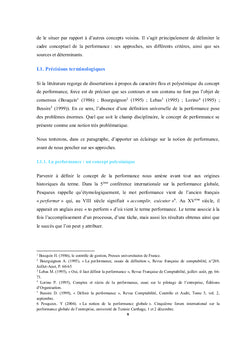Pilotage de la performance de l'entreprise