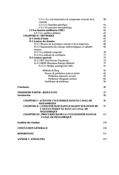 Contribution du flux de mousson de l'été austral sur la cyclogenèse