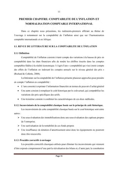 Comptabilité de l'inflation