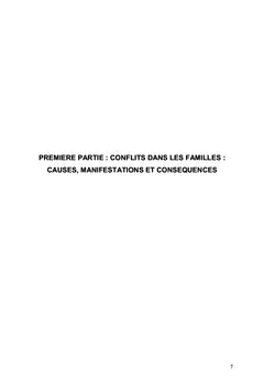 Conflits Familiaux et Enjeux à travers les Romans