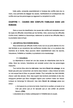 Conflits Familiaux et Enjeux à travers les Romans