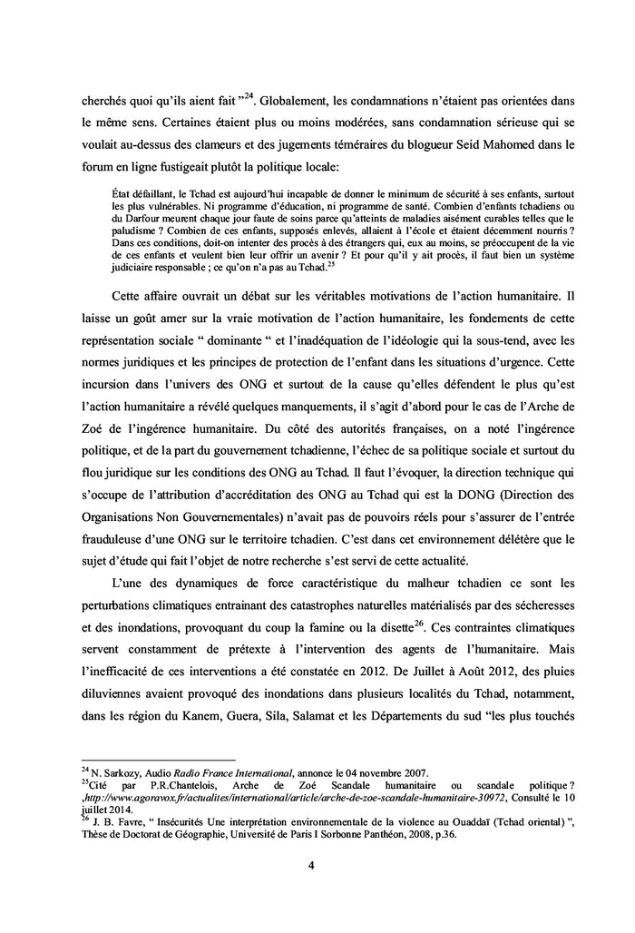 Le développement transformationnel de World Vision au Tchad: