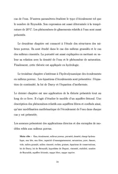 Introduction à l'Hydrogéologie