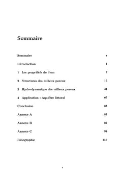 Introduction à l'Hydrogéologie