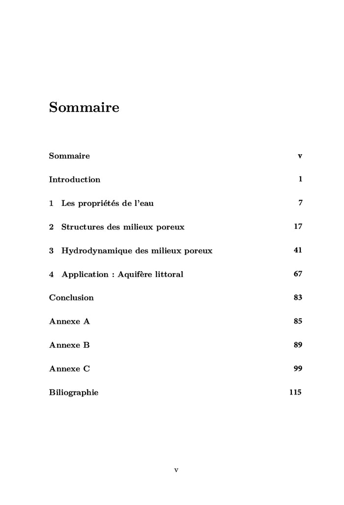 Introduction à l'Hydrogéologie