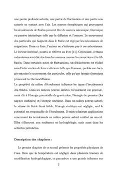 Introduction à l'Hydrogéologie