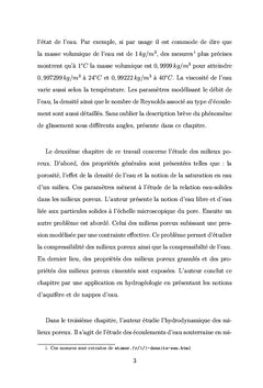 Introduction à l'Hydrogéologie