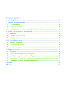 Achats,approvisionnement, gestion et évaluation des stocks: Gestion des stocks toute nature
