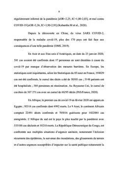 Attitudes et pratiques de la population de Kamina face au vaccin COVID